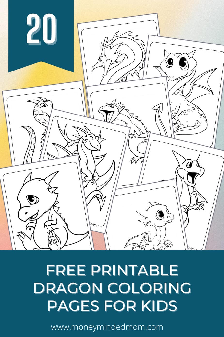 Dragon Coloring Pages Free Printables